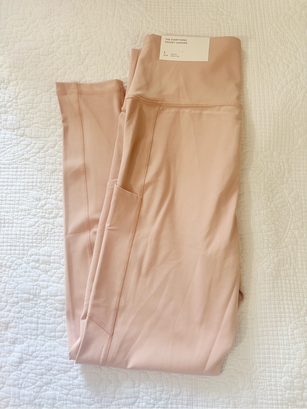 American Eagle Outfitters High-Waist Pocket Leggings - Light Pink